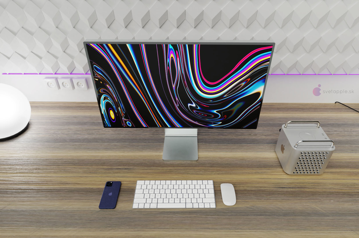 Render Mac Pro 2021 buatan Robert Hallon memperlihatkan bentuk perangkat yang lebih kecil dibanding para pendahulunya