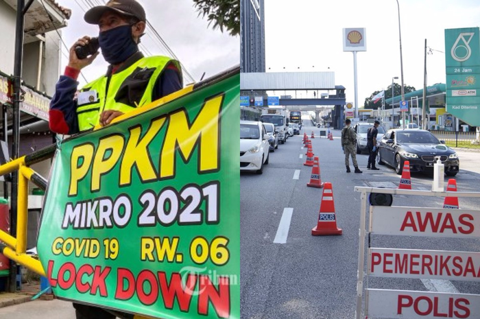 Indonesia memberlakukan PPKM berskala mikro  1 - 14 Juni 2021, negara tetangganya menerapkan lockdown total. 