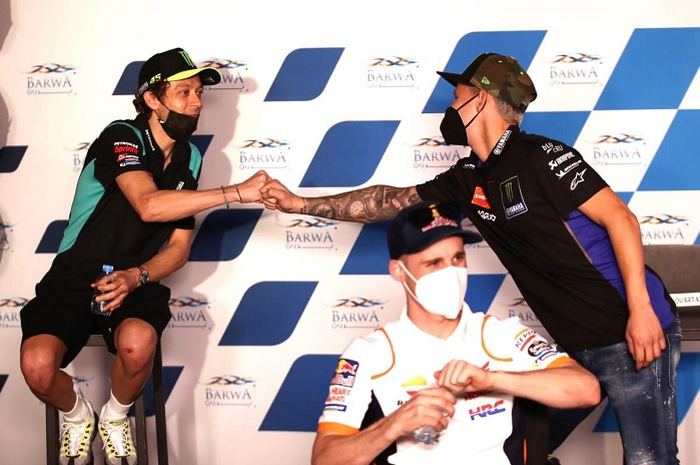 Jelang MotoGP Catalunya 2021, Valentino Rossi akui skill Fabio Quartararo.