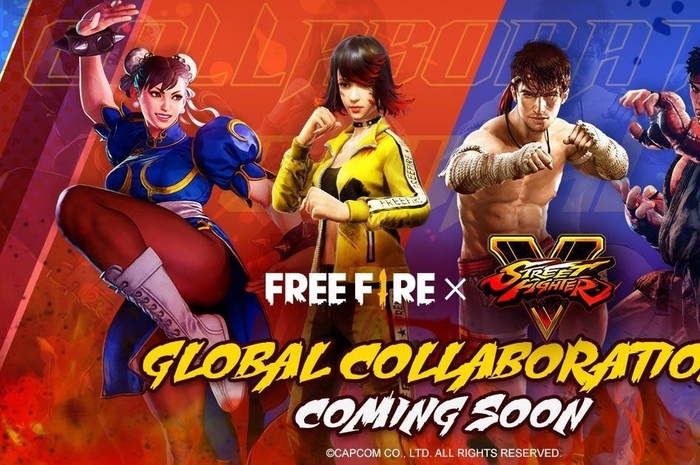 Free Fire hadirkan karakter baru yaitu Ryu dan Chun-Li dari game Street Fighter