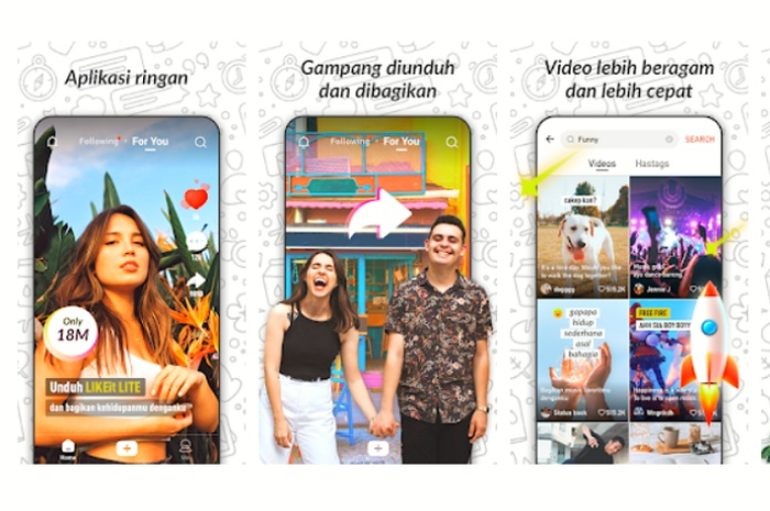 Aplikasi penghasil uang, LIKEit Lite.