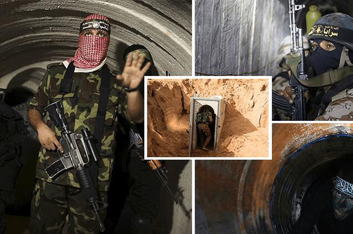 Israel Menargetkan Terowongan Bawah Tanah Hamas