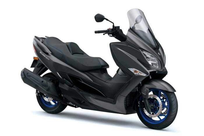 Skutik gambot Suzuki dapat upgrade performa, siap lawan Yamaha XMAX.