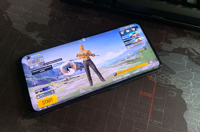 Bermain game di OPPO A74