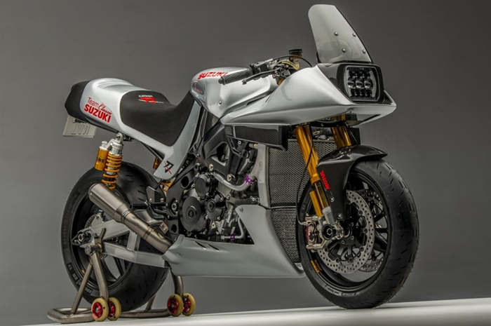 Katana garapan Team Classic Suzuki punya spek mewah
