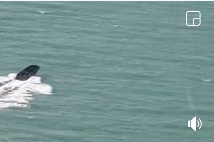 Pengejaran kapal hantu di perairan Muntok oleh Direktorat Polairud Polda Bangka Belitung 