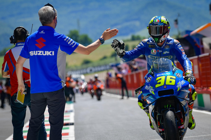 Geger, juara dunia MotoGP 2020, Joan Mir bakal tinggalkan timnya Suzuki Ecstar, sudah ada 2 tim yang berminat.