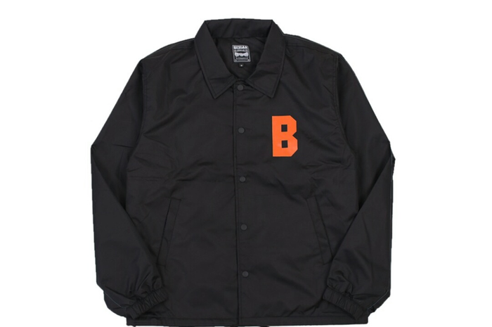 Coach Jaket Warna Hitam Berak