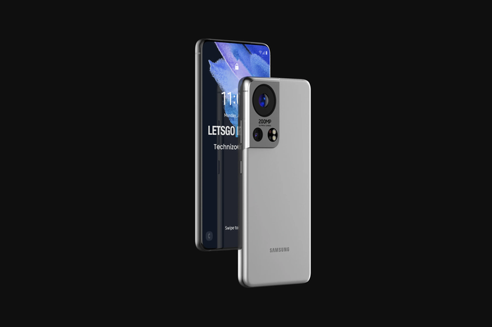 Gambar render Samsung Galaxy S22
