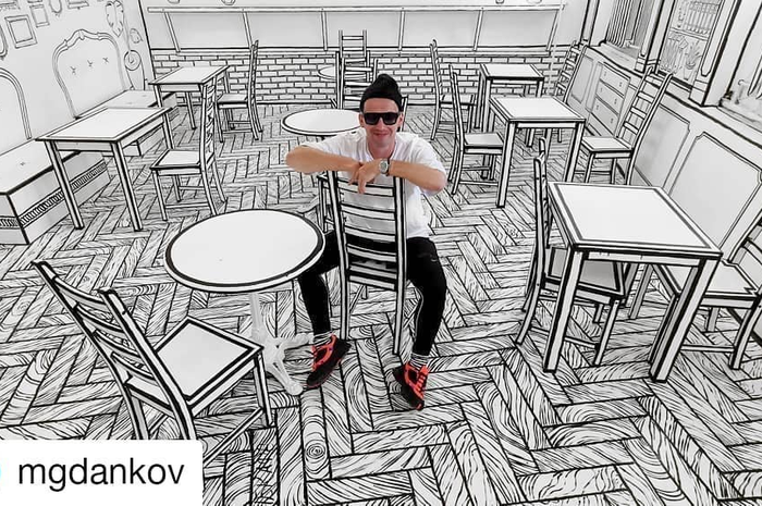 BW Kafe di Rusia yang bikin pengunjungnya serasa berada di buku komik.