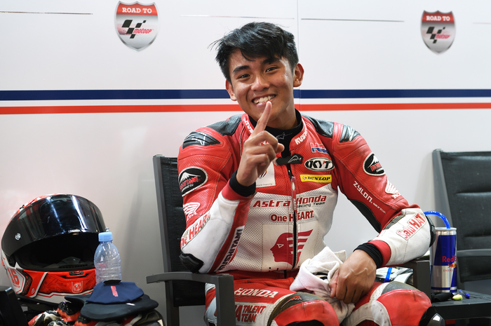 Ini dia komentar pembalap Indonesia, Mario Suryo Aji yang raih pole position di CEV Moto3 Catalunya 2021.
