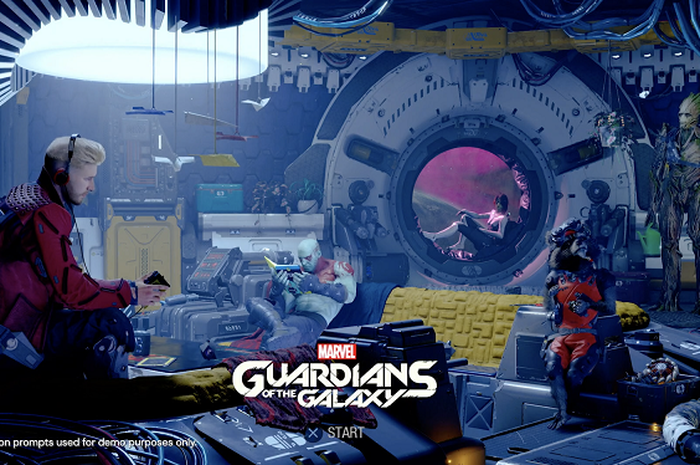 Screenshot gameplay Guardian of The Galaxy
