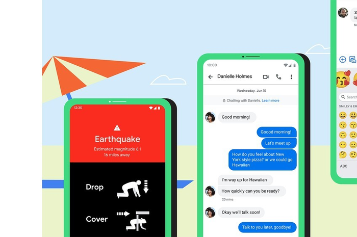 Ilustrasi fitur baru Android