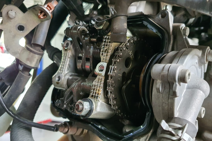 Ilustrasi foto head silinder Yamaha NMAX