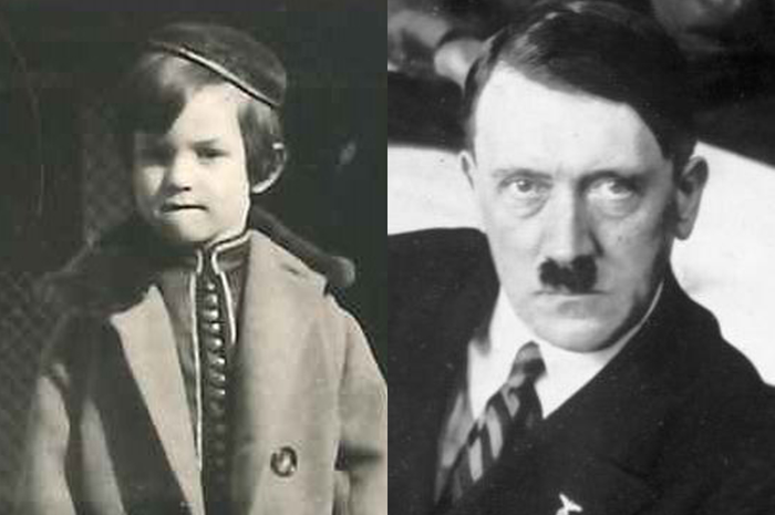 Edgar Feuchtwanger  (kiri) menuliskan ketika dia bertetangga dengan Adolf Hitler.