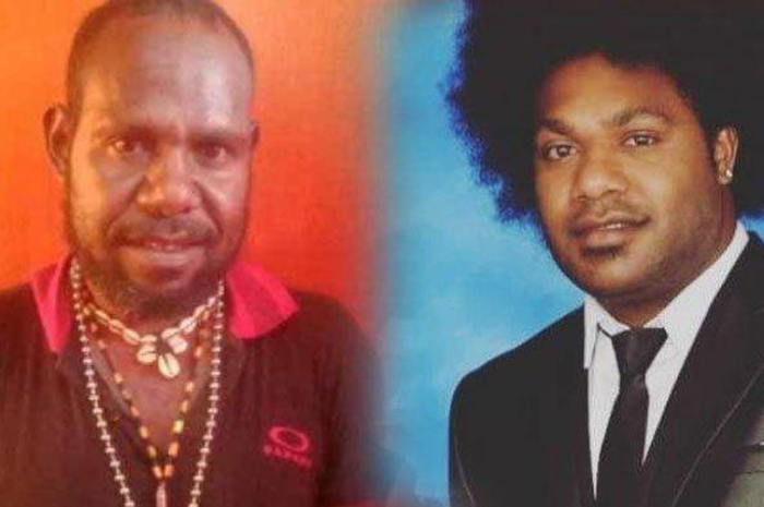 Ratius Murib dan Sonny Wanimbo. Ratius menyebut nama Sonny Wanimbo, ketua DPRD Tolikara, sebagai pemasok dana KKB Papua