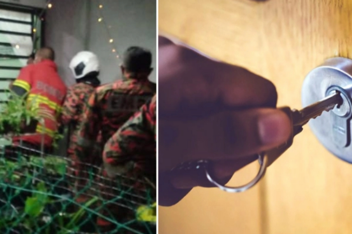 Pria nekat kunci keluarganya karena alami stres.