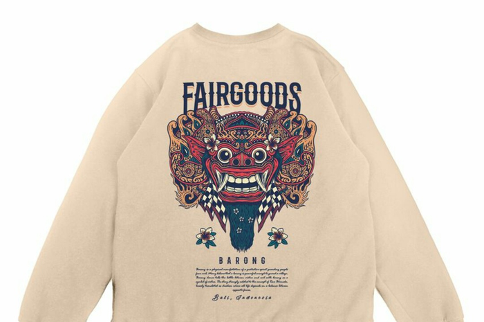Crewneck Warna Cream Fairgoods