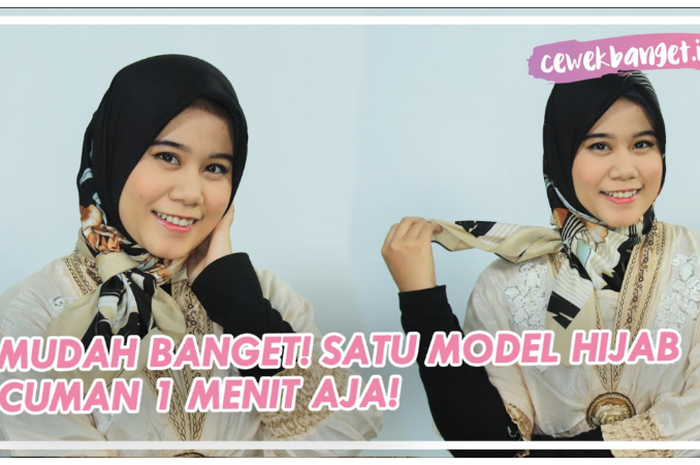 Tutorial hijab anti repot