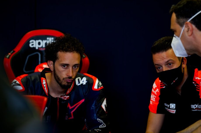 MotoGP Belanda 2021, pabrikan Aprilia jadi enggak tertarik lagi sama mantan pembalap Ducati, Andrea Dovizioso?