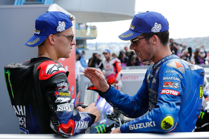 Juara dunia MotoGP 2020, Joan Mir mengirimkan kode keras untuk menggantikan Maverick Vinales di Yamaha.