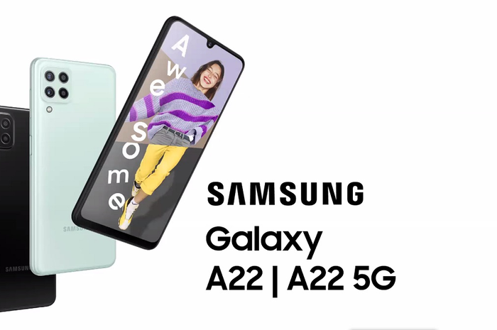 Samsung Galaxy A22 5G dan Galaxy A22 LTE resmi meluncur ke Indonesia, ada bedanya.