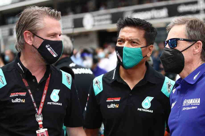Maverick Vinales tinggalkan tim Pabrikan Yamaha, kok malah bos Petronas Yamaha SRT, Razlan Razali yang pusing?