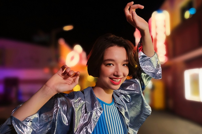 Contoh foto portrait di smartphone OPPO