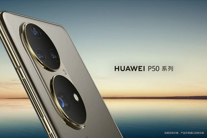 Render Huawei P50 yang baru.