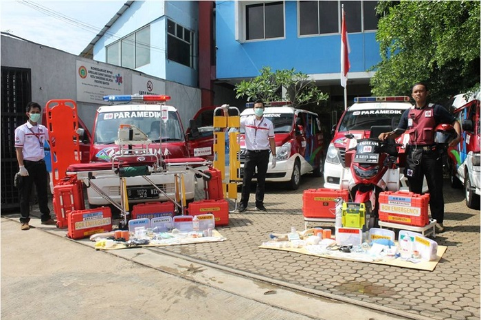 Butuh layanan motor ambulans Yamaha NMAX di tengah PPKM Darurat, bikers siapkan biaya segini.