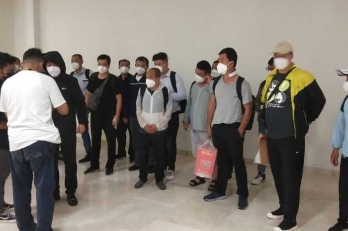 TKA asal China masuk ke Indonesia ketika PPKM Darurat viral.