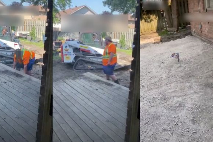 Pekerja yang salah melakukan renovasi rumah