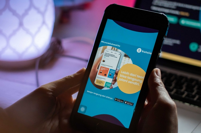 Tampilan platform Kuncie Telkomsel