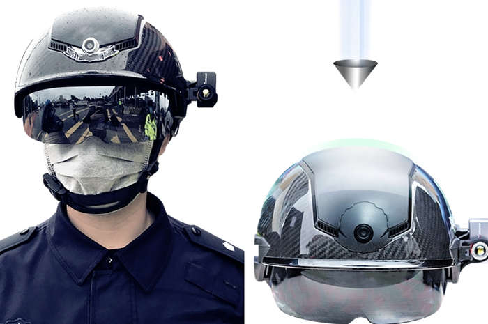 Bahaya kalau helm ini dipakai debt collector