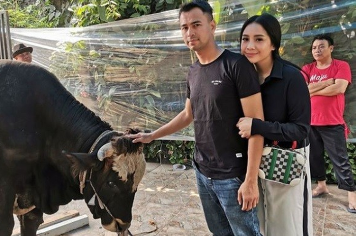 Pasangan artis Raffi Ahmad dan Nagita Slavina