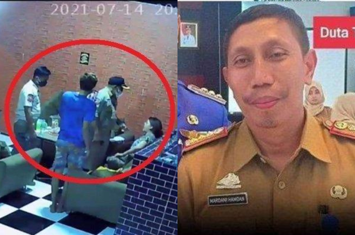 Sosok Mardani Hamdan yang pukul wanita saat bertugas