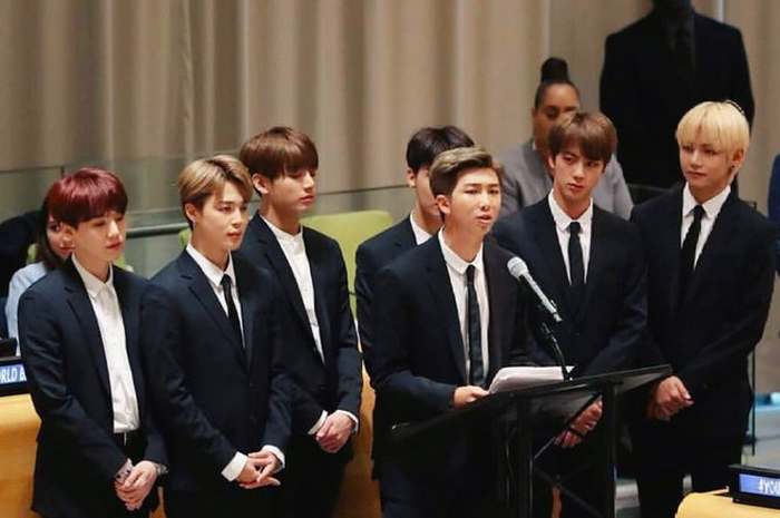 BTS speech untuk PBB