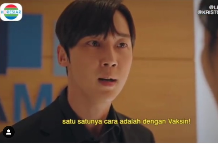 Tangkapan layar cuplikasi video The Penthouse yang diubah jadi Ikatan Vaksin.