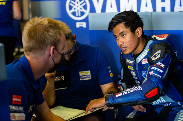Pembalap Indonesia Galang Hendra Pratama siap menghadapi WorldSSP Belanda 2021 di sirkuit Assen dengan pengalaman pole position di WorldSSP300 2019 lalu