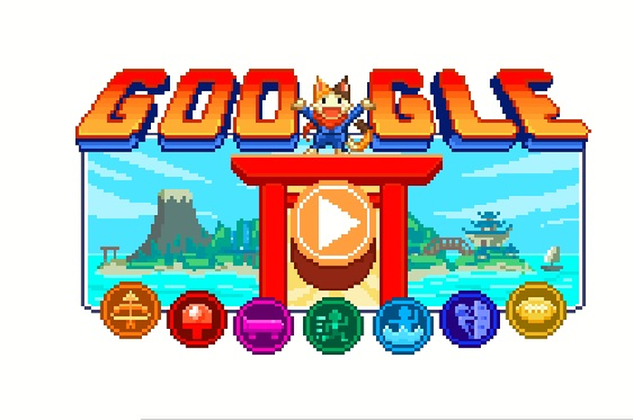 Game Google Doodle, Champion Island.