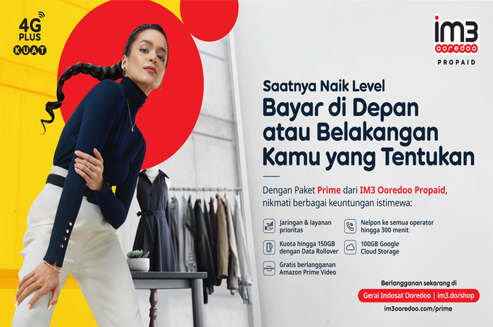 Indosat Ooredoo Hadirkan Prime dari IM3 Ooredoo Propaid