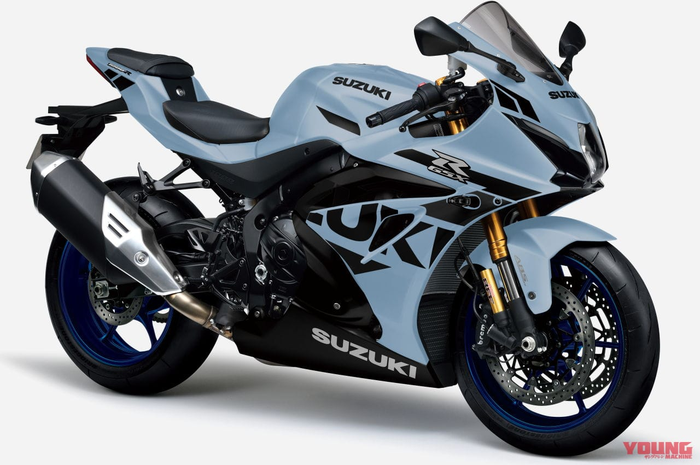 Suzuki GSX-R1000R dengan balutan warna Glass Matte Mechanical Grey