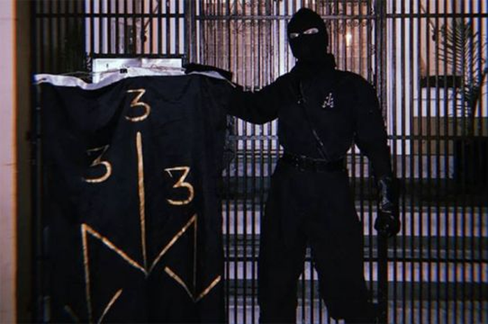 (Ilustrasi) kelompok Order of the Nine Angles (ONA). 