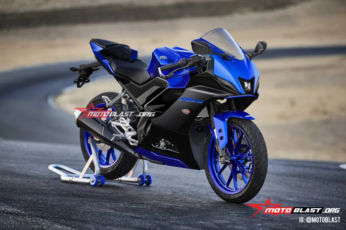 Gambar render Yamaha R15 terbaru.