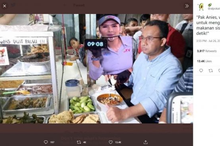 Meme Makan Maksimal 20 Menit
