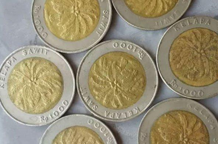 Ilustrasi . Pernah Viral Harganya Setara 3 Unit NMAX, Ternyata Ini Kandungan Satu Biji Uang Koin Rp 1.000 Kelapa Sawit