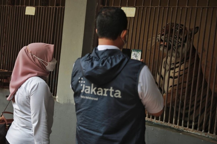 Gubernur DKI Jakarta Anies Baswedan menjenguk 2 warga Jakarta yang terpapar virus Corona. Anies enggan memaksa sang pasien menjalani isolasi di Wisma Atlet Kemayoran.