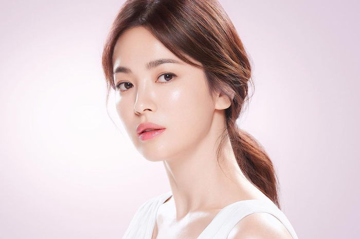 Ilustrasi wajah glowing