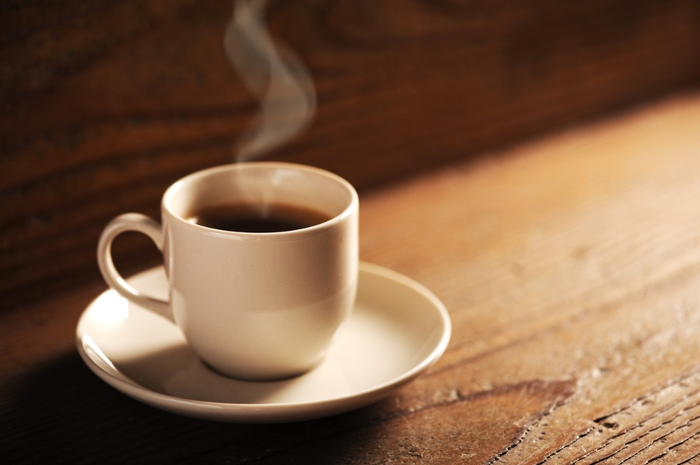 Secangkir kopi. 