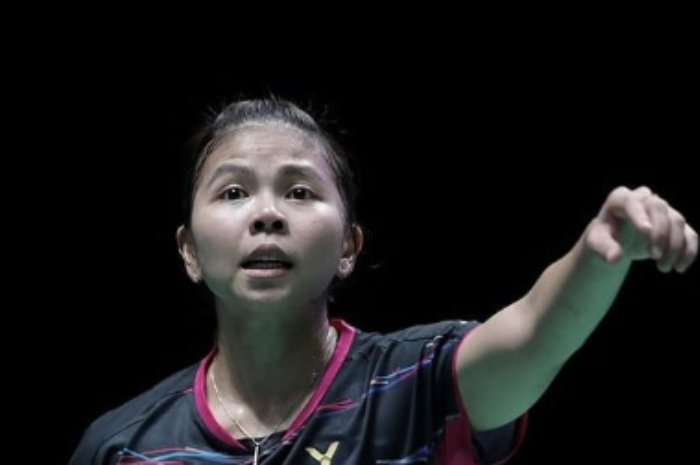 Foto Greysia Polii Pebulutangkis yang berhasil raih medali emas di Olimpiade Tokyo 2020. 